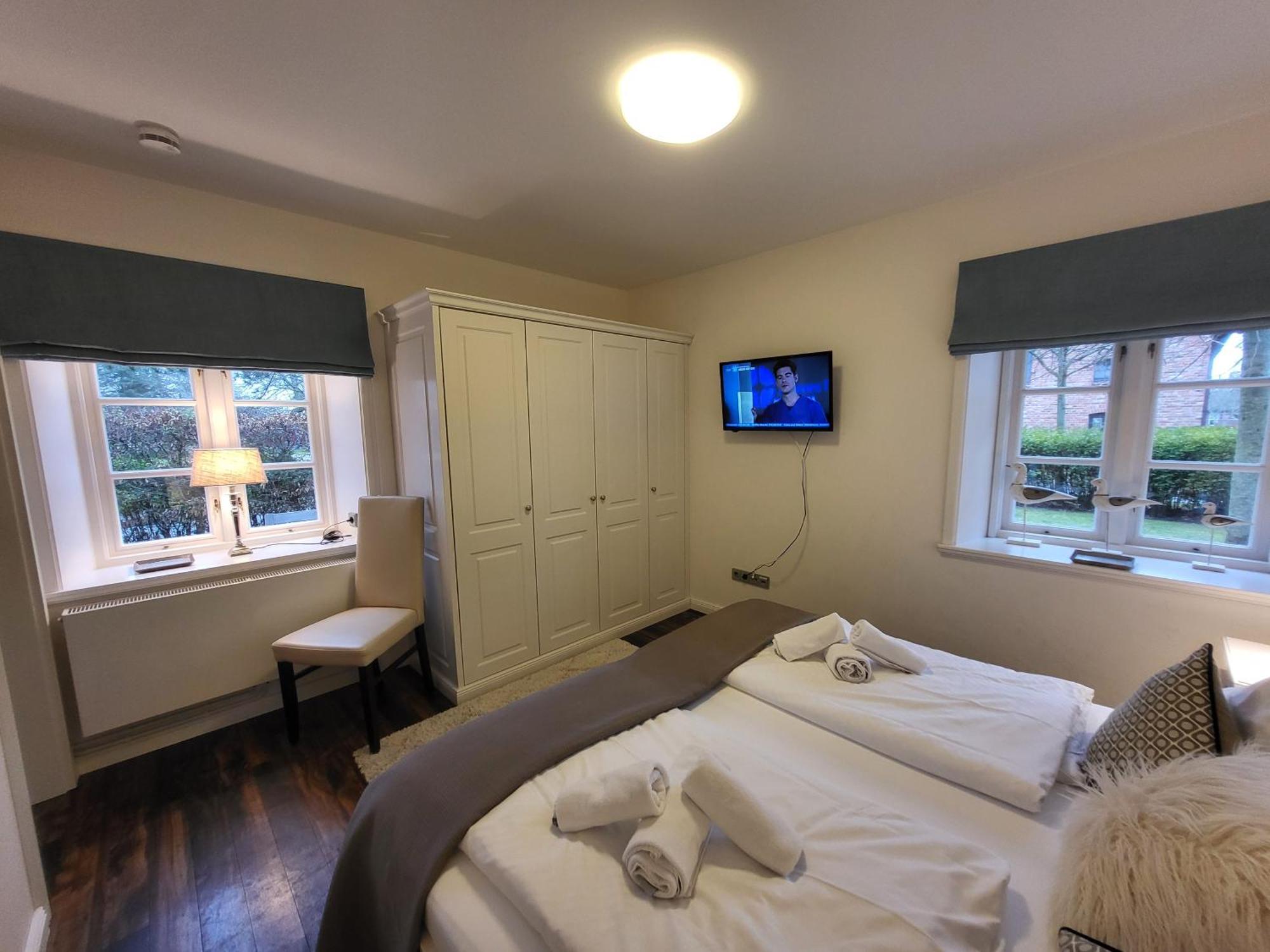 Ferienwohnung 1 Im Reetdachhaus Muehlenhof Sankt Peter-Ording Bagian luar foto