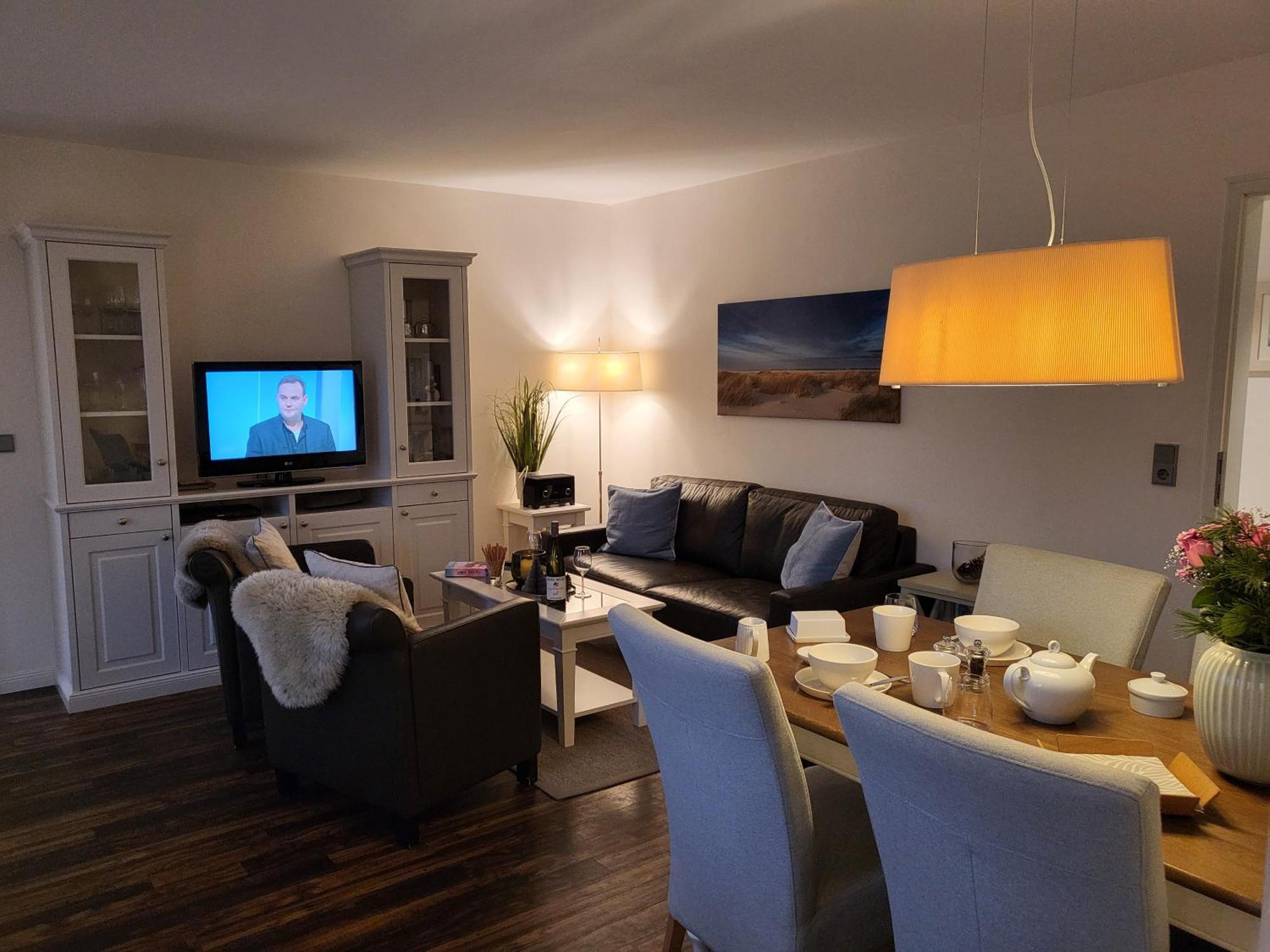Ferienwohnung 1 Im Reetdachhaus Muehlenhof Sankt Peter-Ording Bagian luar foto