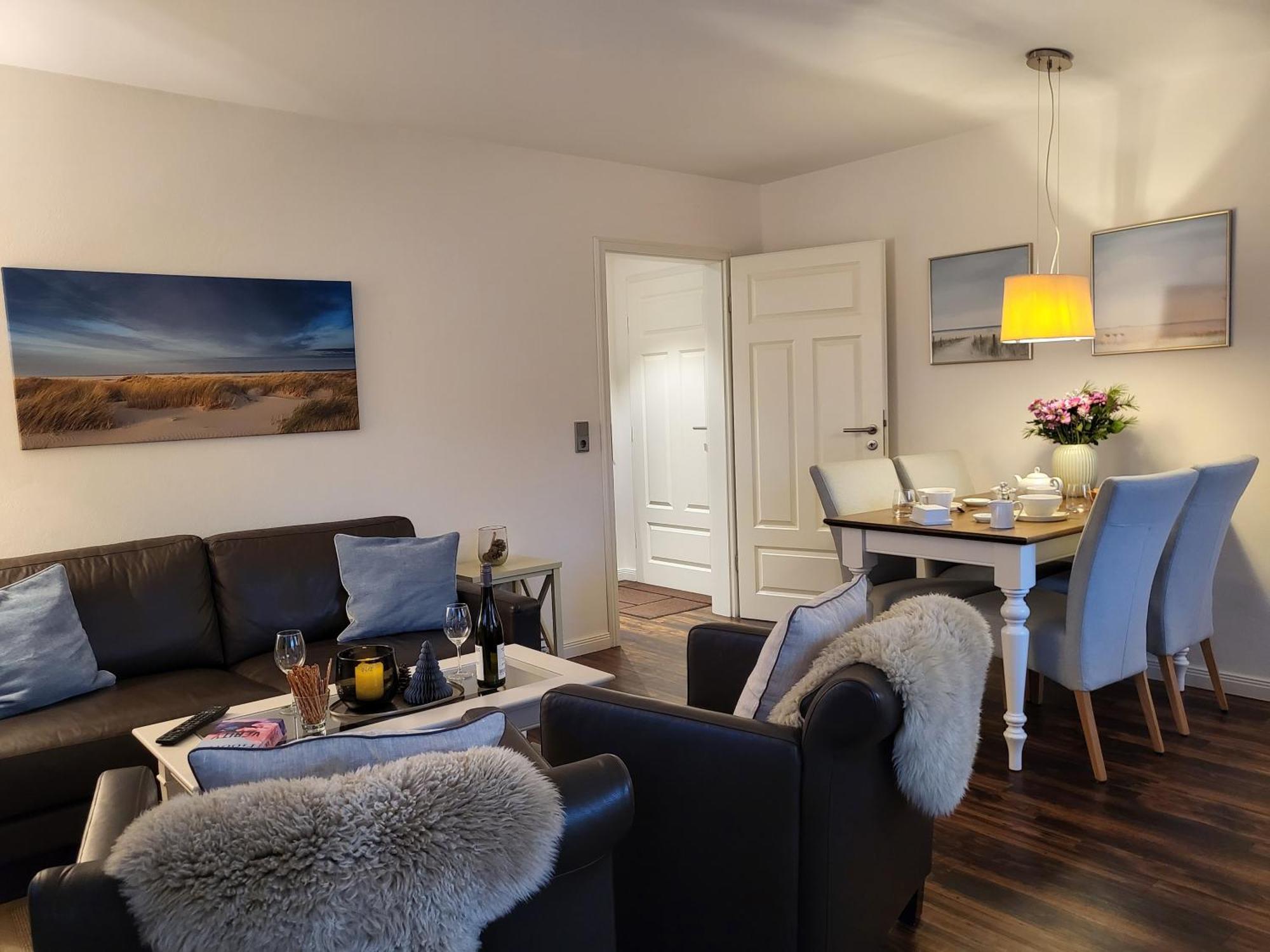 Ferienwohnung 1 Im Reetdachhaus Muehlenhof Sankt Peter-Ording Bagian luar foto